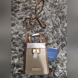 *BRAND NEW* Adrienne Vittadini Beige and Brown Women's Bag